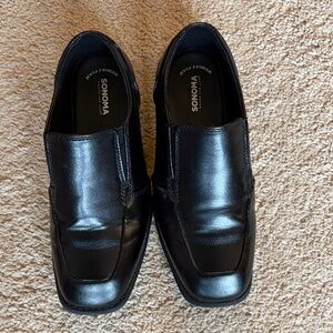 Sonoma Men's Classic Black Slip-On Loafers